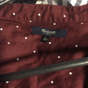 Made well polka dot shirt new